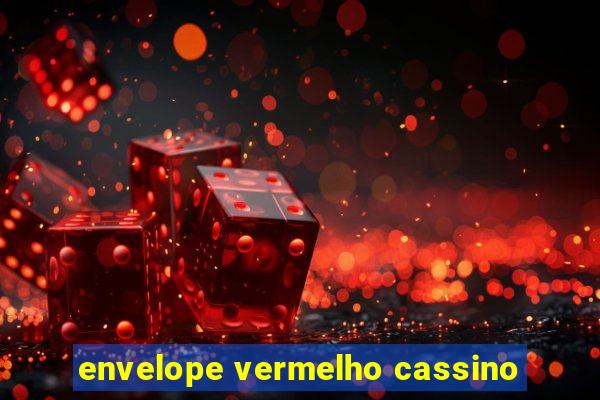 envelope vermelho cassino